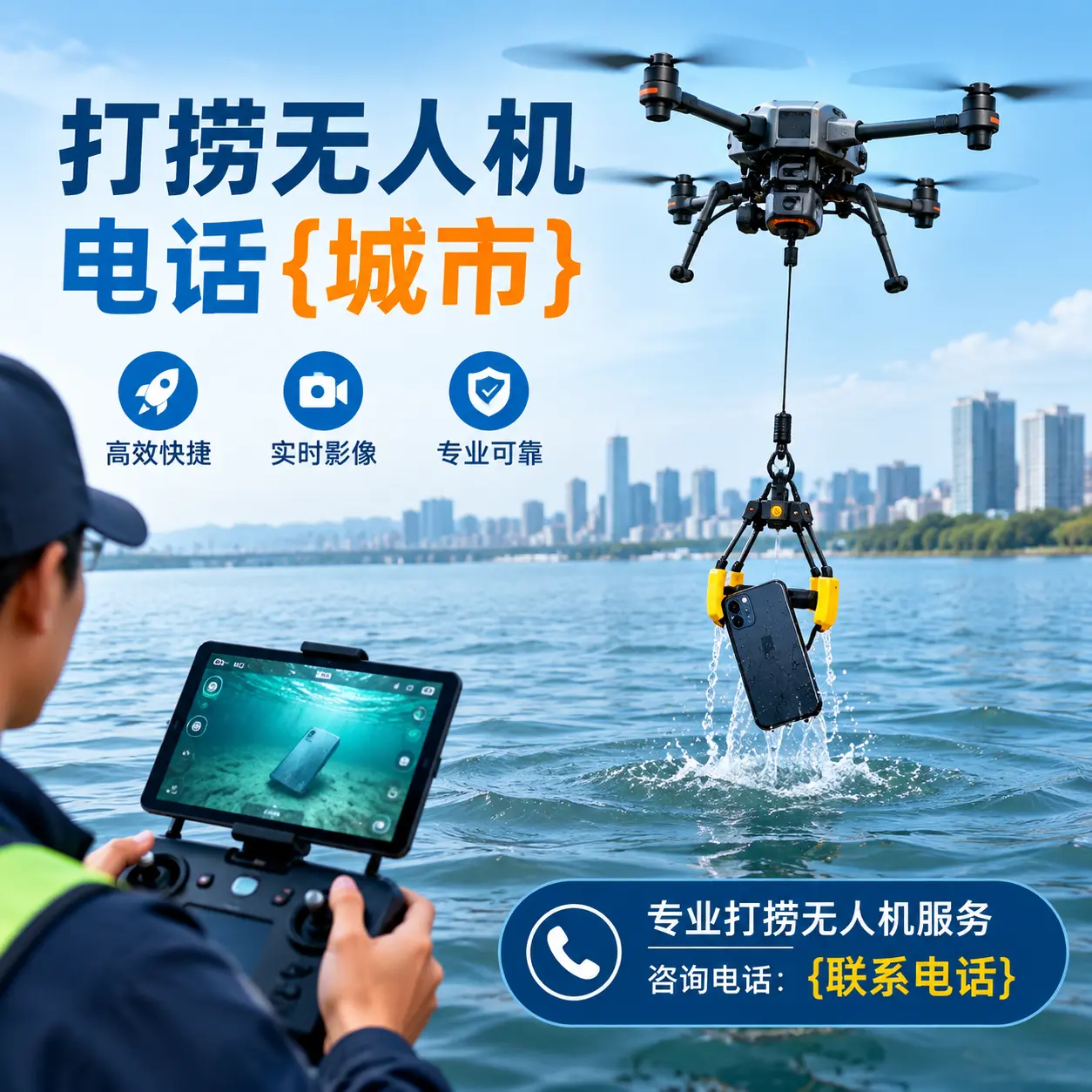 打捞无人机电话澄海